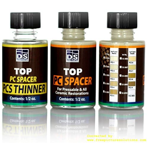 DS TECHNOLOGY TOP PC Spacer - Tooth-Colored Die Spacer - 1/2oz - Die Spacer - of Pressable - Ceramic Technique