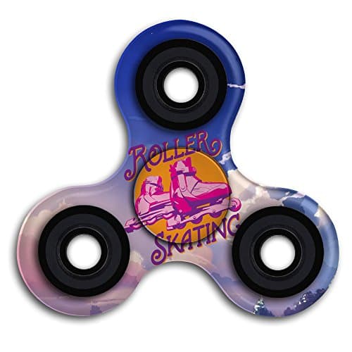 Roller-skating Hot Sale High Speed Tri-Spinner Hands Spinner Fidgets Fingertip Finger Toy Bearing Toy Stress Reducer Perfect For ADD, ADHD, Autism Adults & Children For Relaxation