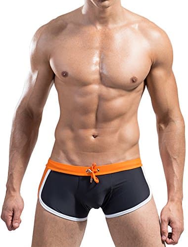 Ateid Men's Swim Boxer Briefs Trunks