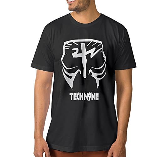 Tech N9ne Face Paint Men Short-Sleeve Crew Neck Tee Shirt