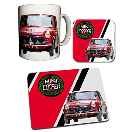 Mini Cooper S Rally Car Collection - Mug, Coaster & mouse Mat