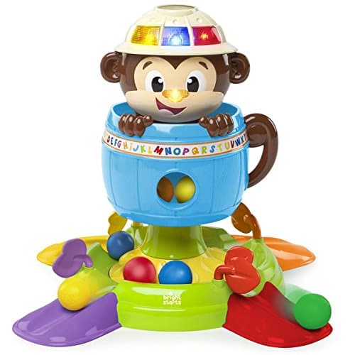 Bright Starts Baby Toy, Hide ''n Spin Monkey