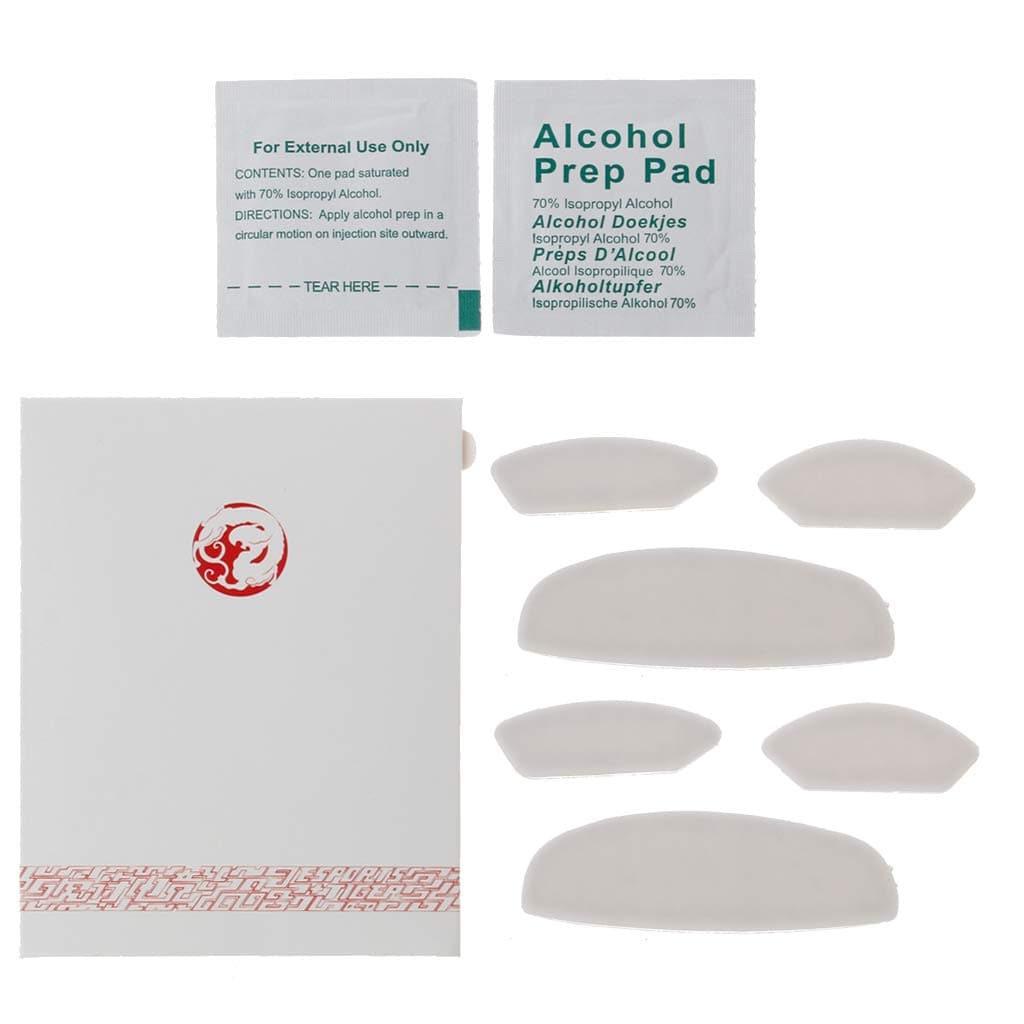 YUEYU 2 Sets/Pack Tiger Gaming Mouse Feet Mouse Skate for SteelSeries Rival 310 Mouse White Teflon Mouse Glides Curve Edge