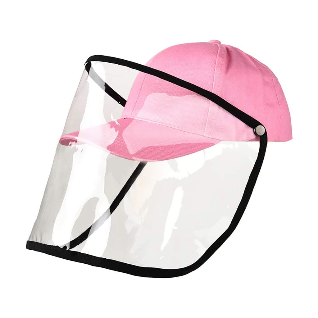 MORCHAN Multifunction Protective Hats, Anti-Spitting Face Mask Cover, Removable Baseball Cap&Mask, Viruses Isolation Cap, Adjustable Size Waterproof&Dust-proof Outdoor Sun Shade Fisherman Cap