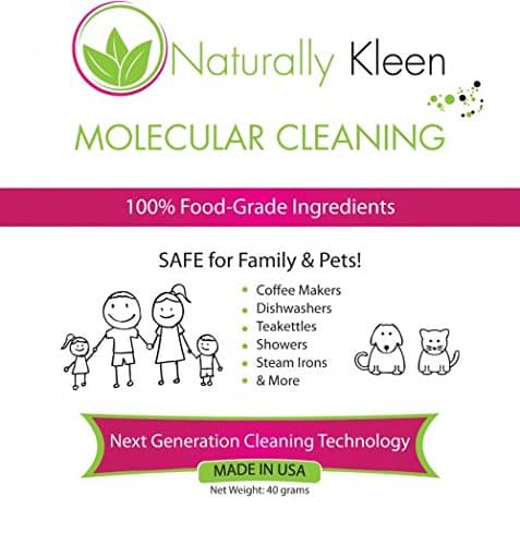 Naturally Kleen Molecular Cleaner – Coffee Machine Descaling Solution , Washing machine and Dishwasher Cleaner – Removes limescale, bacteria and rust. (3)