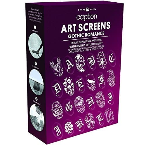 Caption Nail Polish Gothic Romance Stamping Kit by Caption Nail Polish