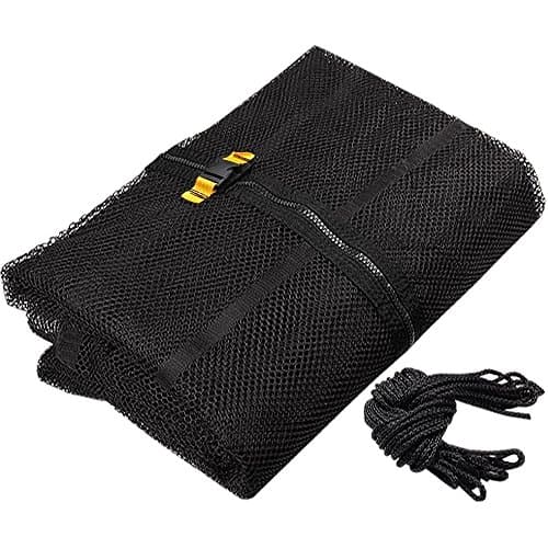 ACM GLOBAL Trampoline Enclosure Safety Net Replacement // Used with 4 Arched Supports or 8 Poles Style // POLES NOT INCLUDED - Fits 12' Ft Trampoline