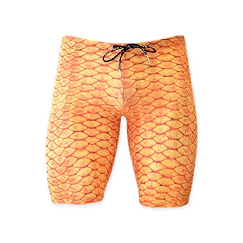 Mertailor Compression Swim Shorts (X-Small, Tequila Sunrise)