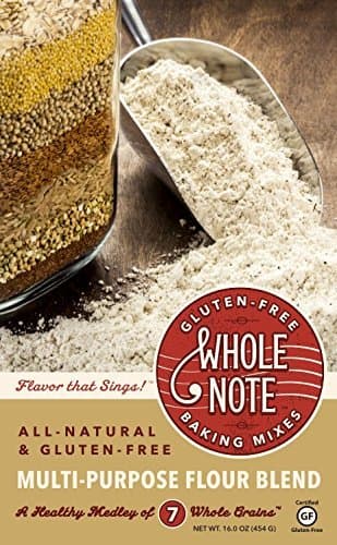 Whole Note Gluten Free Baking Mix, Multi-Purpose Flour Blend, 3 Count