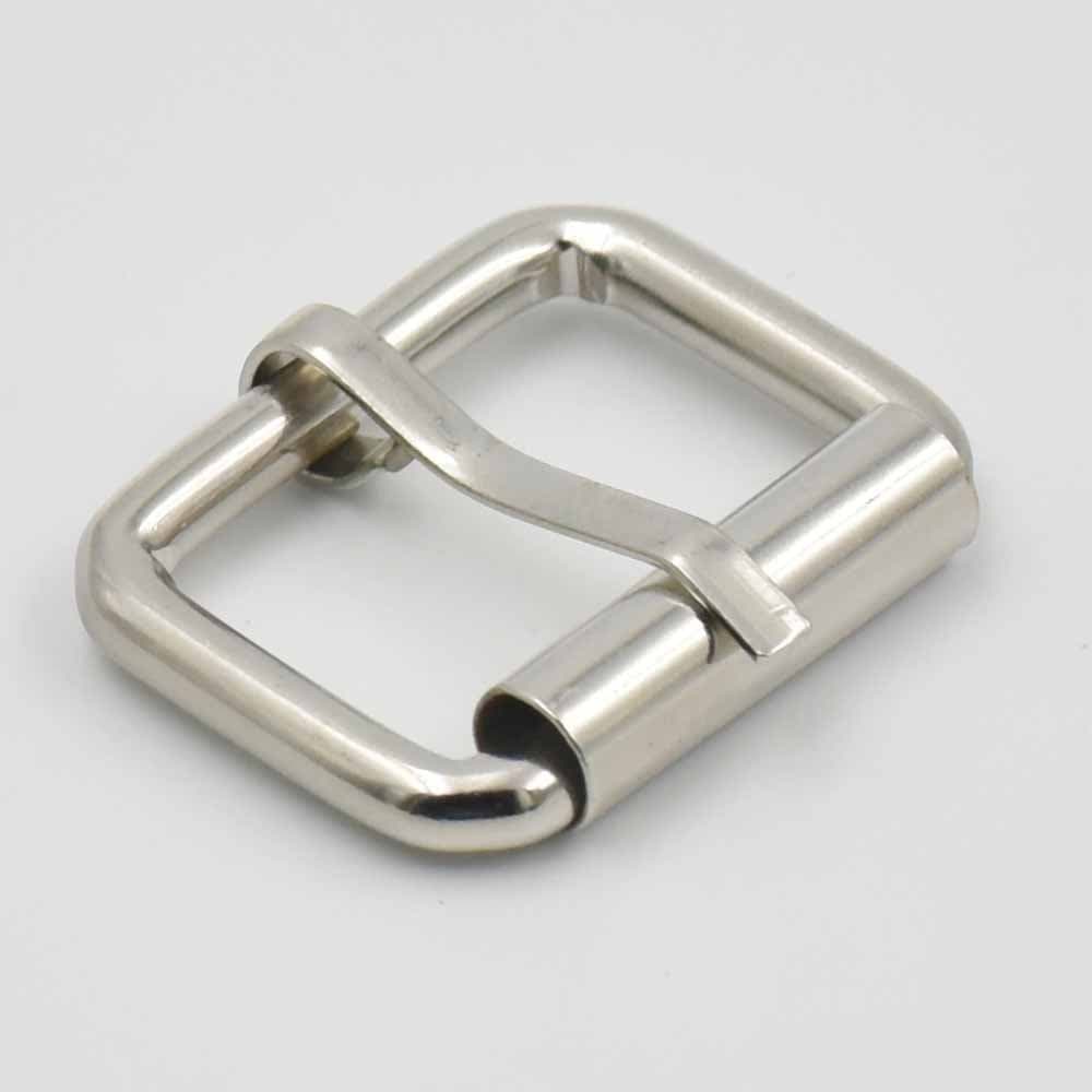 20 Pcs Single Prong Roller Buckles 19mm 25mm 32mm 38mm 50mm 3/4" 1" 1.25" 1.5" 2" for leather Belt Strap Nickle Gold Bronze Nickle-Black