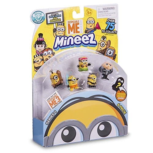 DESPICABLE ME Mineez Deluxe Series 1 Collector Pack (Random Pack Supplied)