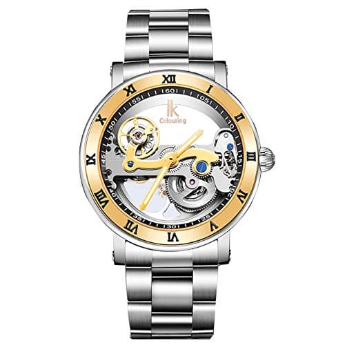 IK Steampunk Hollow-Out Automatic Mechanical Watch Minimalist