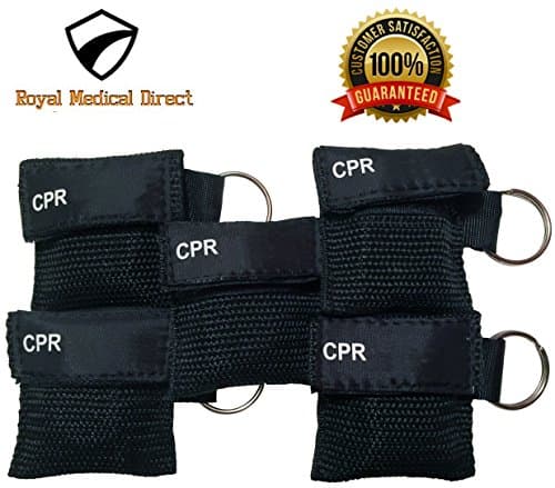 CPR Face Mask Keychain By Royal Medical Direct