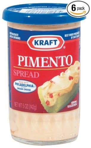 Kraft Pimento Spread 3 5oz Jars Philadelphia Cheese