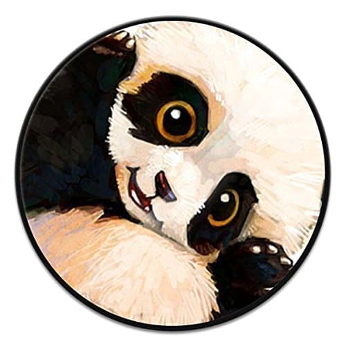 Expanding Phone Holder Multifunction Mount, Supholder Cellphone Grip Release Hands Black Stand for Smartphones and Tablets pads (panda-b)