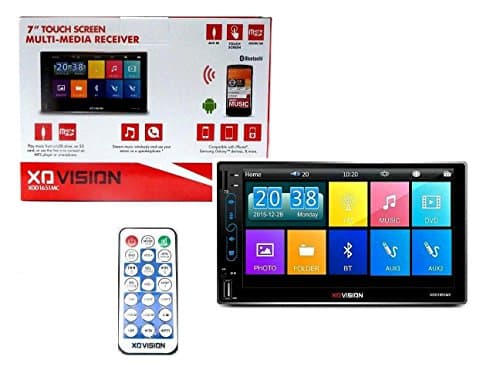 Xo Vision Xod1651mc 2-Din 7" Touchscreen Sd Usb Fm Car Audio Bluetooth Stereo