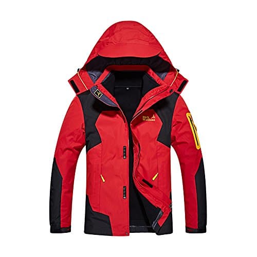 Windproof Snow Ski Jackets for Men Winter Waterproof Skiing 3-in-1 Breathable