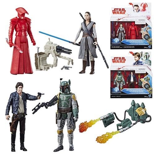 Set Star Wars: The Last Jedi 3 3/4-Inch Action Figure 2-Packs Wave 1
