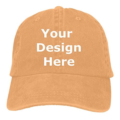 Custom Snapback Hat Vintage Baseball Running Cap Adjustable Unisex Sun Hat