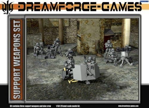 DreamForge: Eisenkern Stormtrooper Support Weapons by Wargames Factory