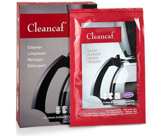 Urnex Cleancaf Coffee Machine Cleaning Powder .33 oz 9 Packets by Cleancaf
