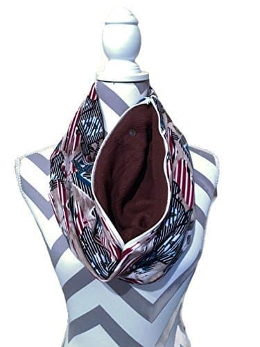 Bonding and Carrying Scarf for Sugar Gliders, Rats, Hedgehogs, or Other Small Animals in Earth Tone Knit