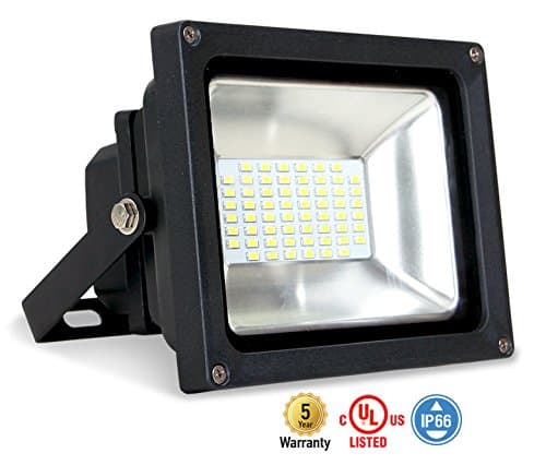 8-PACK ASD LED Floodlight 30W SMD Outdoor Landscape Security Waterproof UL Listed 4000K (Bright White) WITH A 8" CORD
