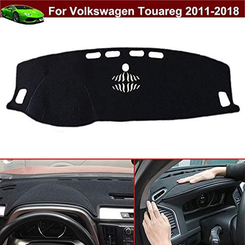 1pcs Non-slip Dash Covers Dashboard Cover Dashboard Mat Dash Mat Dashboard Carpet Dash Carpet Dashboard Pad Dash Pad Sun Visor Cover Custom Fit for Touareg 2011 2012 2013 2014 2015 2016 2017 2018