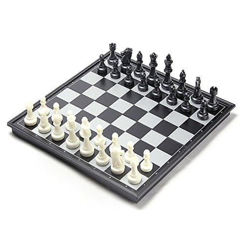 Folding Magnetic Travel Chess Sets Portable Game Board - 9.8 Inches