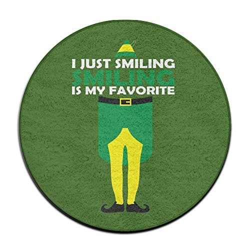 I Just Like Smiling Doormat Personalized Welcome Mat