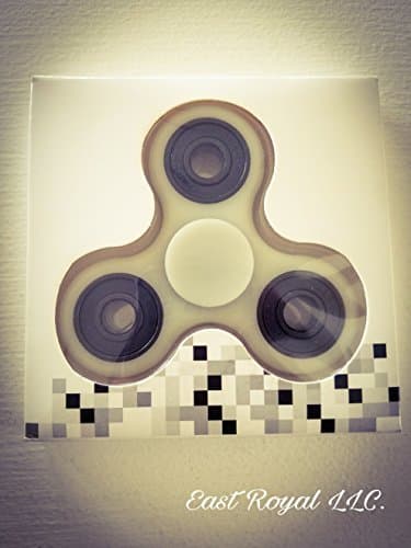 Glow in Dark Tri Spinner Fidget Toy Stress Release Ceramic Bearing for ADHD EDC ADD Autism Adult and Child
