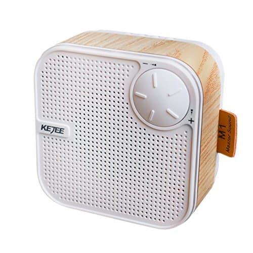 Wood Portable Bluetooth Speaker Mini Wireless Stereo Speaker, with 3.5mm Aux Audio/TF Card Inputs¡
