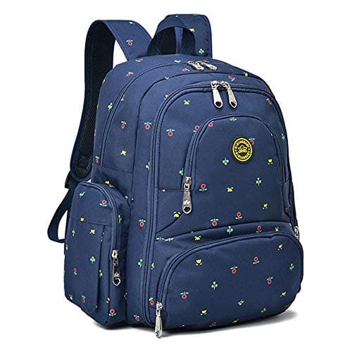 MOOORE Diaper Bag Waterproof Nappy Changing Backpack for Mom and Dad