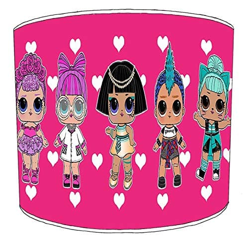 LOL Dolls Lampshade For A Ceiling Light In 3 Sizes - Free Personalisation