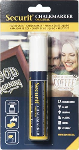 Dawson Jones 1/2" (15mm) Liquid Chalkmarker - by Securit (Erasable Chalkboard Marker, Chalkboard Pen)