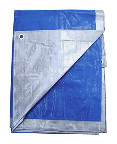 40' x 50' Silver & Blue Reversible Premium Tarp