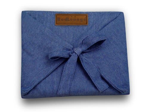 BedLounge Replacement Cover - Small Size, 100% Cotton, Denim Color