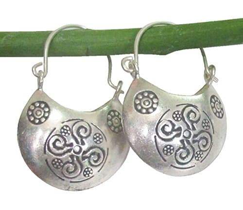 WOW" Karean Silver Earring unique handmade hill tribe