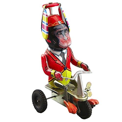 Monkey on Tricycle by Off the Wall Toys