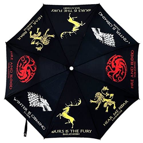 Game of Thrones 3 fold Umbrella auto Open Folding Umbrella for Women