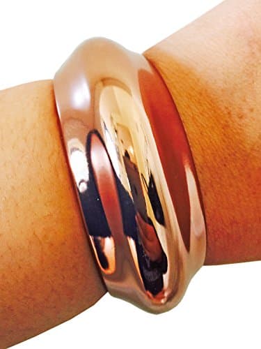 Fitbit Bracelet for Fitbit Flex or Fitbit Flex 2 Fitness Activity Trackers - The KIMMY Hinge Bangle Fitbit Bracelet (Fitbit Flex 2/Rose Gold)