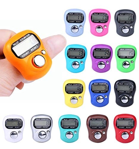 Bescita Pedometer Calorie Counter Run Step Walk Digital Large LCD Display Clip
