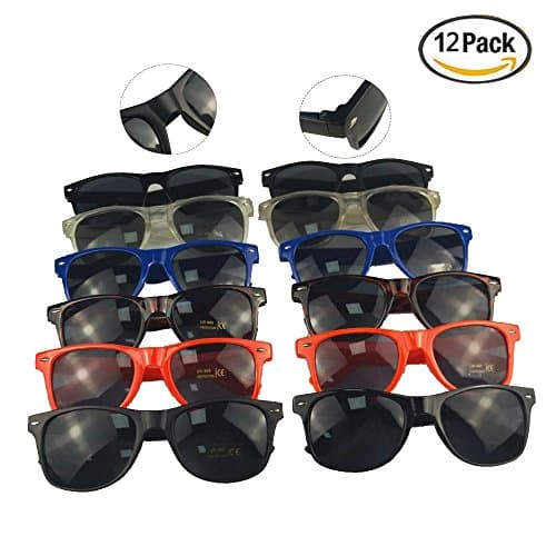 12 Classic, Versatile, Minimalist, Stylish, Retro Party Sunglasses