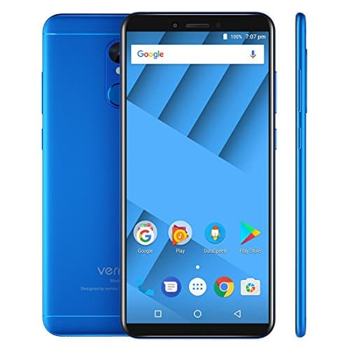 Vernee M6 4GB+64GB 5.7 inch Android 7.0 MTK6750 Octa Core up to 1.5GHz GSM & WCDMA & FDD-LTE (Blue)