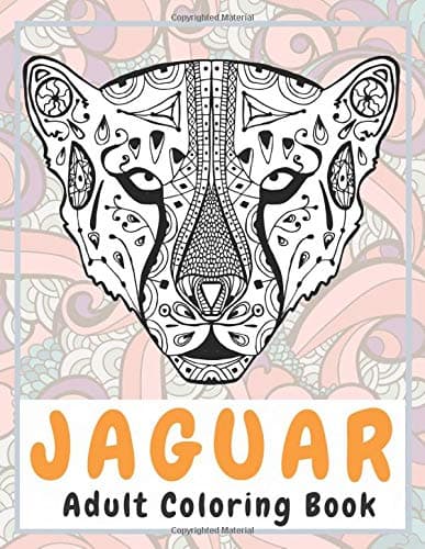 Jaguar - Adult Coloring Book