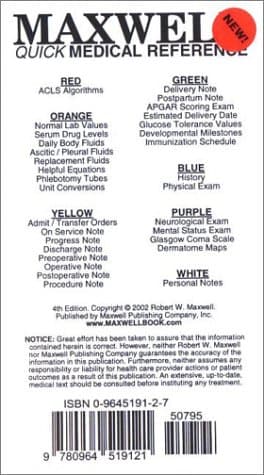 Maxwell Quick Medical Reference