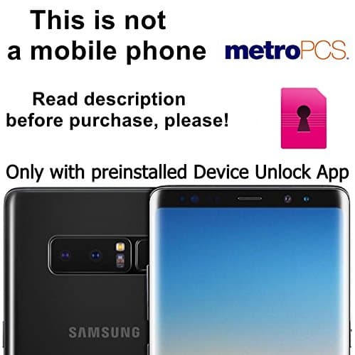 MetroPCS USA Unlocking Service for Samsung Galaxy S8, S8+, S7, S7 Edge, J7, Note 4, 5, 7, 8 and Other Models with Pre-installed Device Unlock App - Make Your Device More Useful Than Before