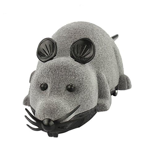 YoYoflyer Realistic Quick Move Remote Control Rat Mice Toy for Pet Cat Dog Playing Trick on April Fool