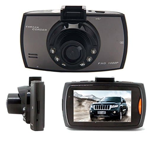 Dashboard Camera Car Recorder Dash Cam Rear Camera - 1080p 170 Degree Wide Angle Mirror Vehicle Dashcam Video G-Sensor WDR Loop Recording Parking Monitor Security Night Vision