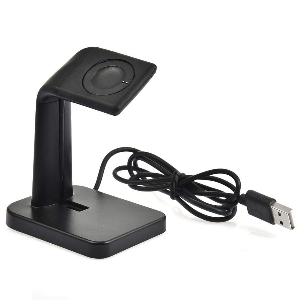 Hifuture Charging Stand Wireless Charger Replacement Desktop Phone Holder Cradle Dock Adjustable Multi-functional For Fossil Gen 5 Gen 4 For Phone Damage Prevention